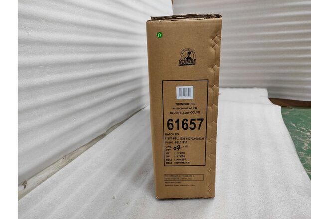 Volare Thombike Children's Bicycle - Boys - 16 inch - Blue Yellow