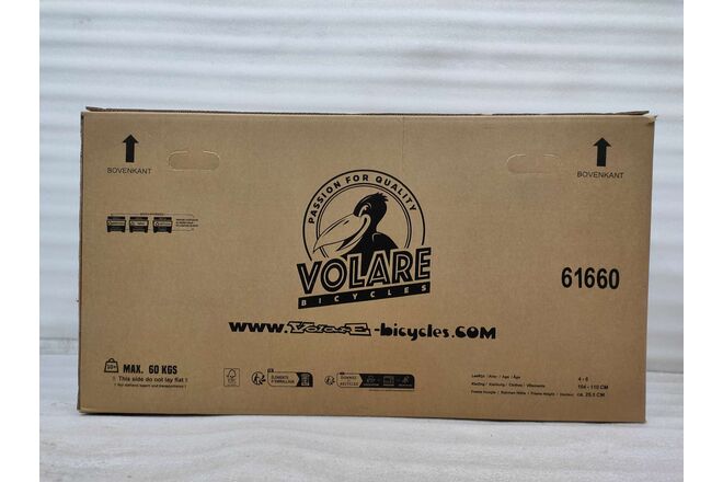 Volare Thombike Children's Bike - Boys - 16 inch - Orange Gray