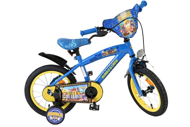 Rubble & Crew - Kinderfahrrad - Jungen - 14 Zoll - Blau