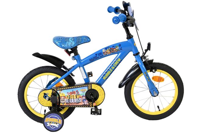Rubble & Crew - Kinderfahrrad - Jungen - 14 Zoll - Blau