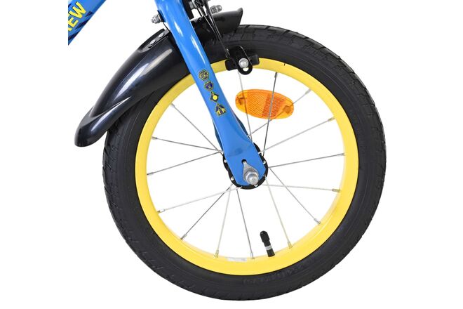 Rubble & Crew - Kinderfahrrad - Jungen - 14 Zoll - Blau
