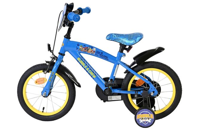 Rubble & Crew - Kinderfahrrad - Jungen - 14 Zoll - Blau