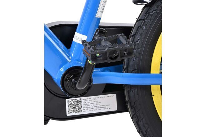 Rubble & Crew - Kinderfahrrad - Jungen - 14 Zoll - Blau