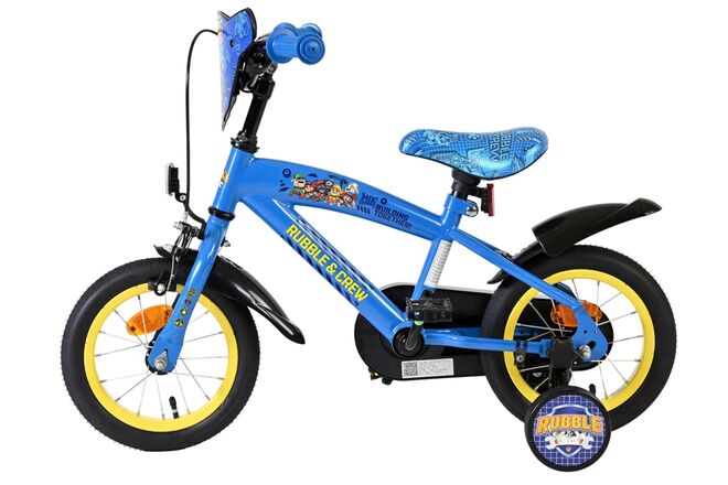 Rubble & Crew - Kinderfiets - Jongens - 12 inch - Blauw