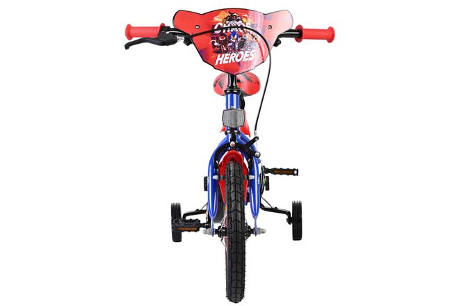 Sonic Prime Kinderfiets - Jongens - 14 inch - Blauw Rood