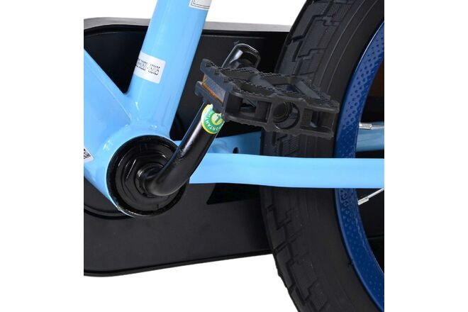 Spidey Kinderfiets - Jongens - 14 inch - Blauw Rood - Twee handremmen