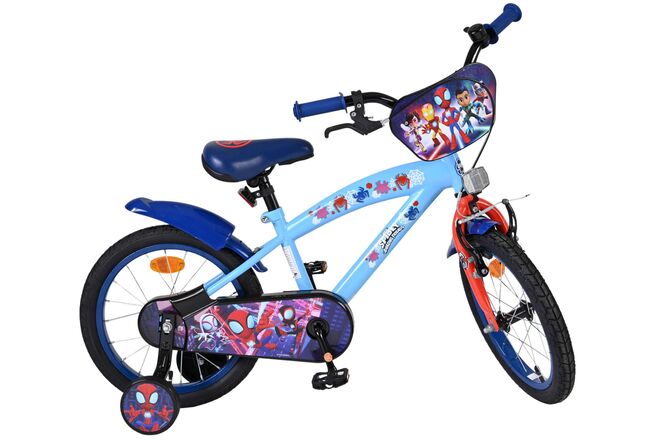 Spidey Kinderfiets - Jongens - 16 inch - Blauw
