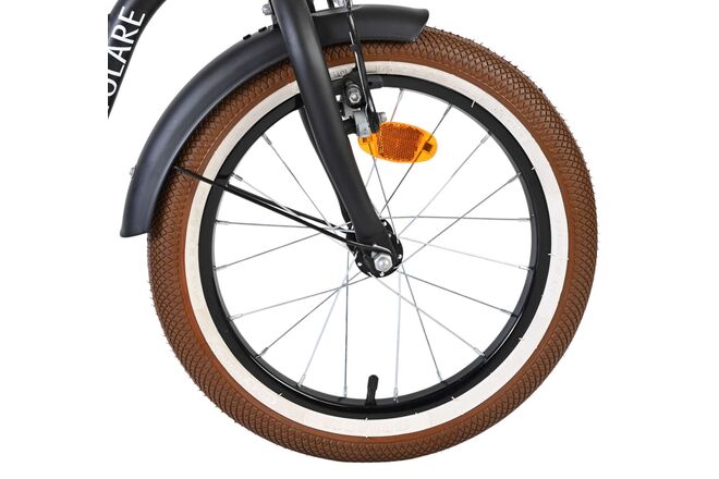 Volare Black Cruiser Kinderfiets - Jongens - 16 inch - Zwart