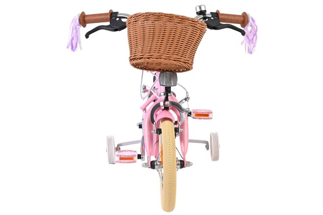 Volare Blossom Kinderfiets - Meisjes - 12 inch - Roze - Twee handremmen