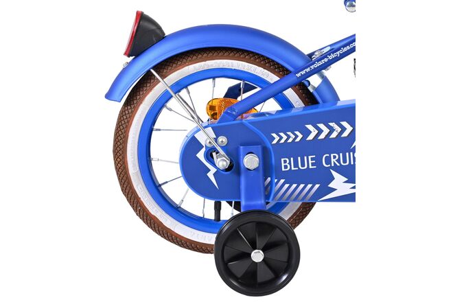 Volare Blue Cruiser Kinderfiets - Jongens - 12 inch - Blauw - 85% afgemonteerd