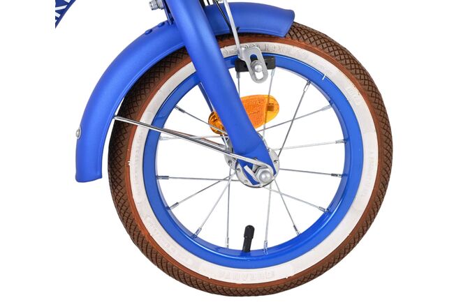 Volare Blue Cruiser Kinderfiets - Jongens - 12 inch - Blauw - 85% afgemonteerd