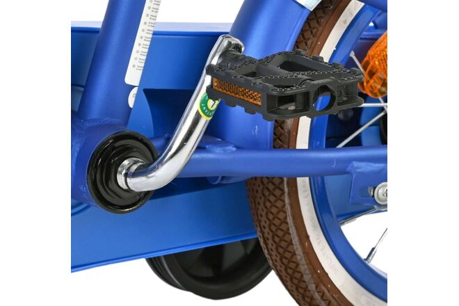 Volare Blue Cruiser Kinderfiets - Jongens - 12 inch - Blauw - 85% afgemonteerd