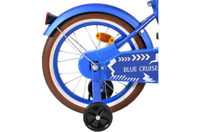 Volare Blue Cruiser Kinderfahrrad - Jungen - 16 Zoll - Blau
