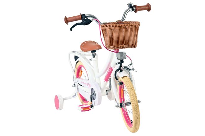 Volare Excellent Kinderfiets - Meisjes - 14 inch - Wit