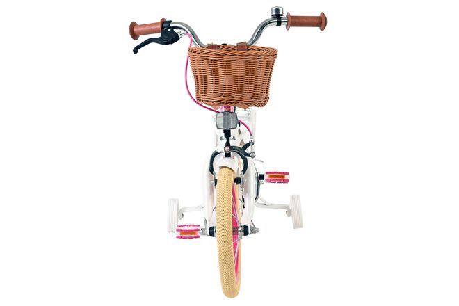 Volare Excellent Kinderfiets - Meisjes - 14 inch - Wit