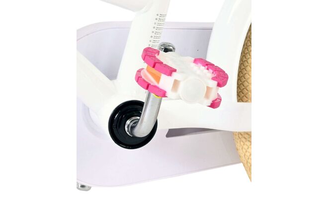 Volare Excellent Kinderfiets - Meisjes - 14 inch - Wit