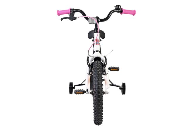 Volare Lily Kinderfiets - Meisjes - 16 inch - Wit Roze Paars