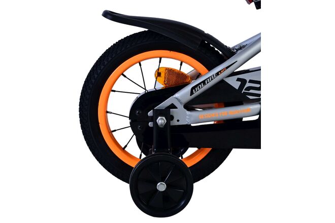 Volare Rocky Kinderfiets - Jongens - 12 inch - Grijs