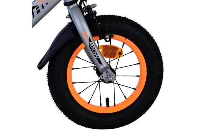 Volare Rocky Kinderfiets - Jongens - 12 inch - Grijs