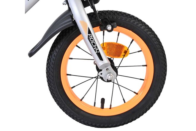 Volare Rocky Kinderfiets - Jongens - 12 inch - Grijs