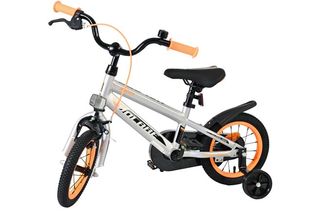 Volare Rocky Kinderfiets - Jongens - 12 inch - Grijs