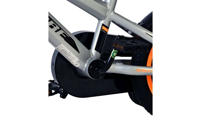 Volare Rocky Kinderfiets - Jongens - 12 inch - Grijs