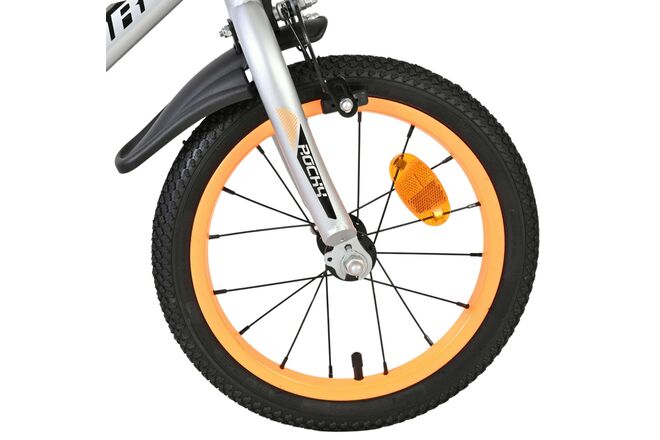 Volare Rocky Kinderfiets - Jongens - 14 inch - Grijs
