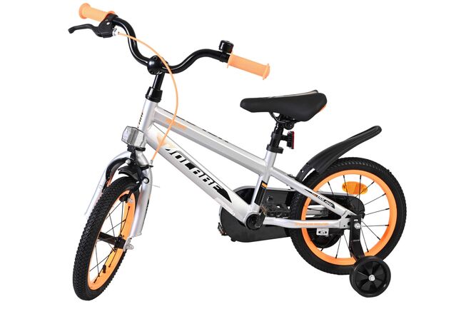 Volare Rocky Kinderfiets - Jongens - 14 inch - Grijs