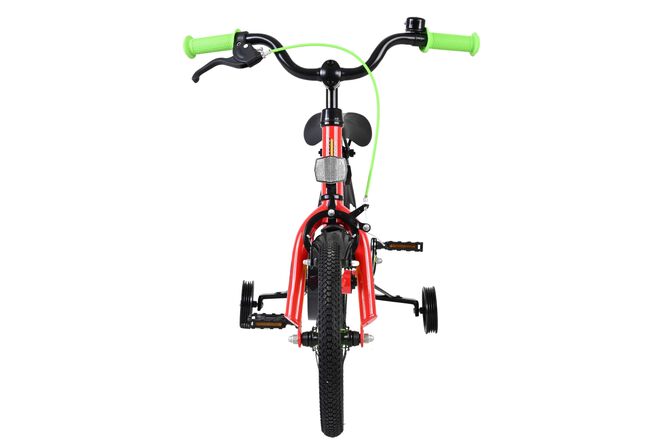Volare Rocky Kinderfahrrad - Jungen - 14 Zoll - Rot