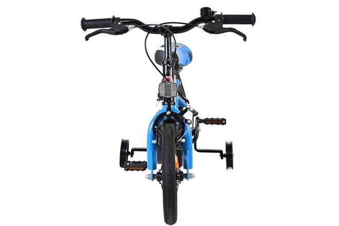 Volare Sportivo Kinderfahrrad - Jungen - 12 Zoll - Blau Schwarz - Zwei Handbremsen