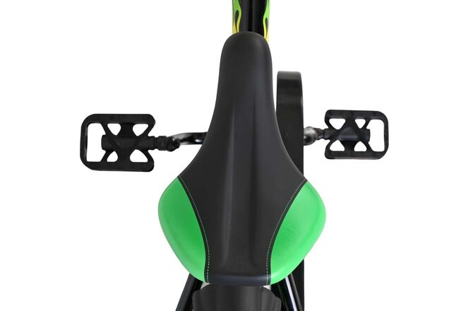 Volare Strike Kinderfiets - Jongens - 12 inch - Zwart Groen