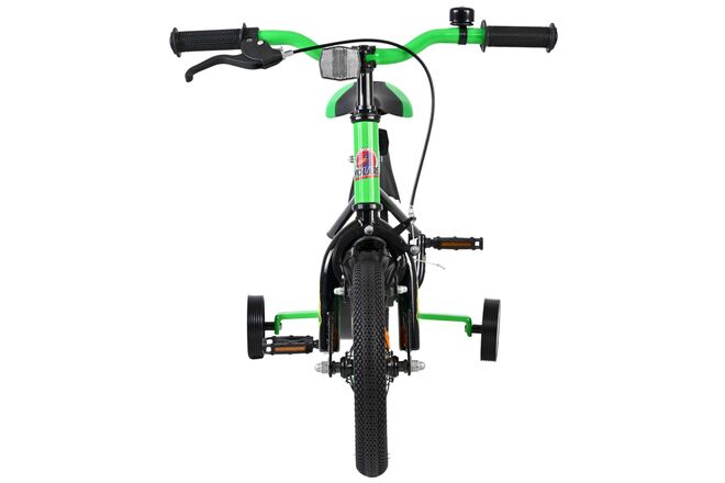 Volare Strike Kinderfiets - Jongens - 12 inch - Zwart Groen