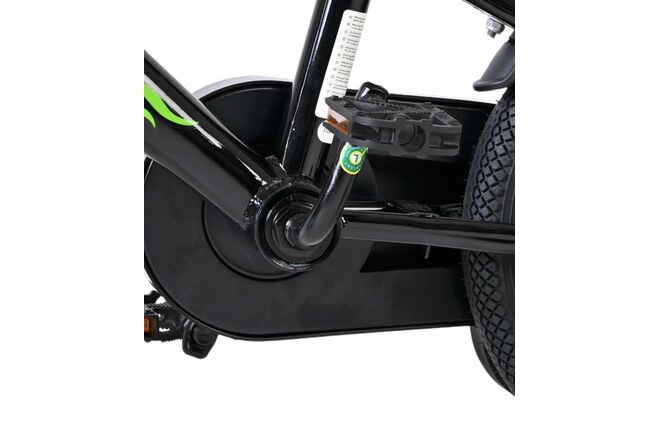 Volare Strike Kinderfiets - Jongens - 12 inch - Zwart Groen