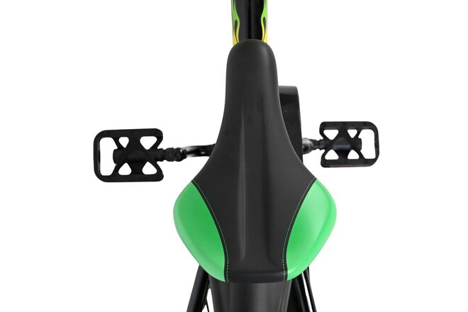 Volare Strike Kinderfiets - Jongens - 14 inch - Zwart Groen