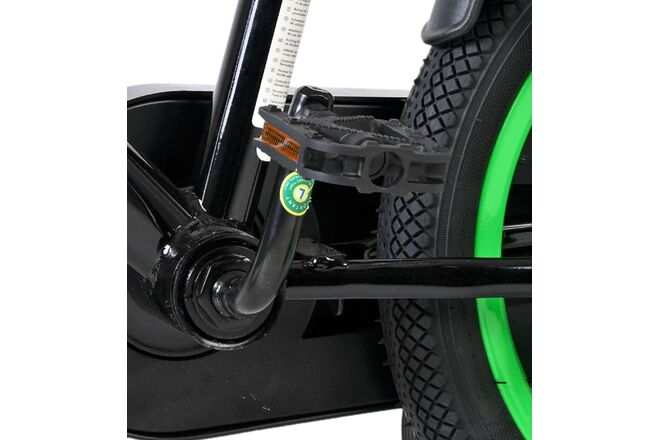 Volare Strike Kinderfiets - Jongens - 14 inch - Zwart Groen