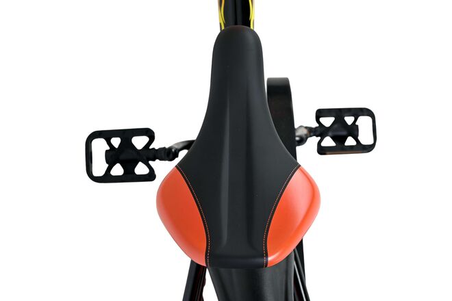 Volare Strike Kinderfiets - Jongens - 14 inch - Zwart Oranje