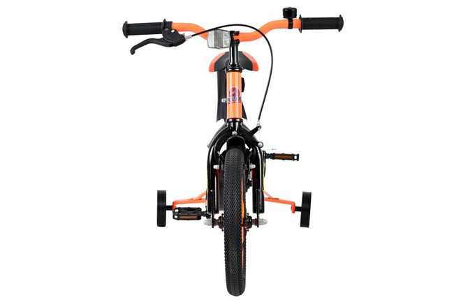Volare Strike Kinderfiets - Jongens - 14 inch - Zwart Oranje