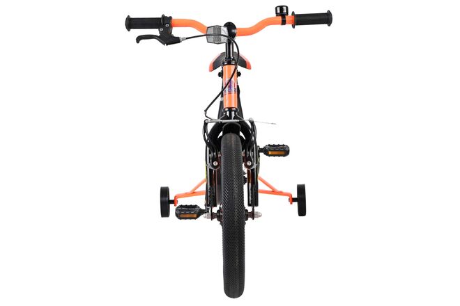 Volare Strike Kinderfiets - Jongens - 16 inch - Zwart Oranje