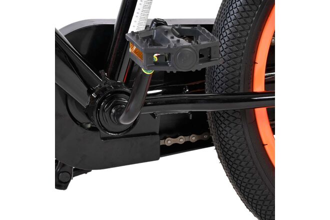 Volare Strike Kinderfiets - Jongens - 16 inch - Zwart Oranje