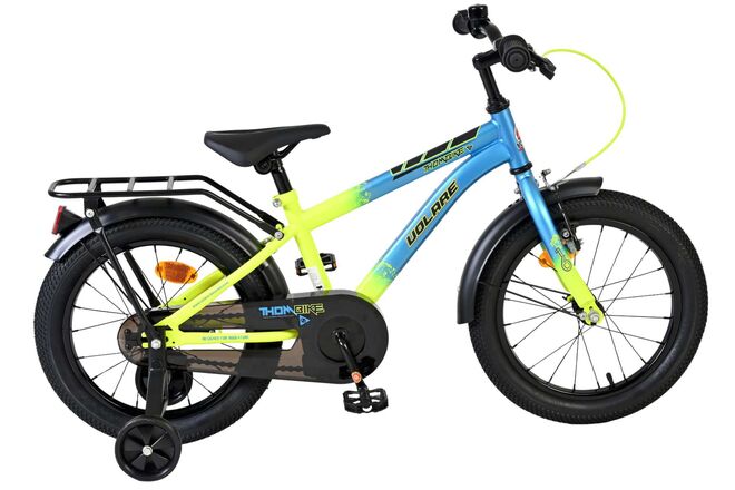 Volare Thombike Children's Bicycle - Boys - 16 inch - Blue Yellow
