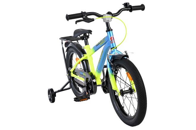 Volare Thombike Children's Bicycle - Boys - 16 inch - Blue Yellow