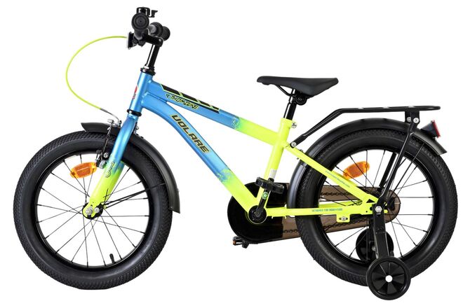 Volare Thombike Children's Bicycle - Boys - 16 inch - Blue Yellow