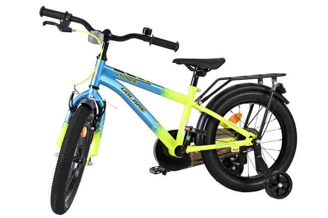 Volare Thombike Children's Bicycle - Boys - 16 inch - Blue Yellow