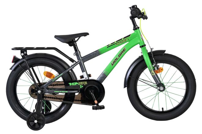 Volare Thombike Kinderfiets – Jongens – 16 inch – Groen Grijs