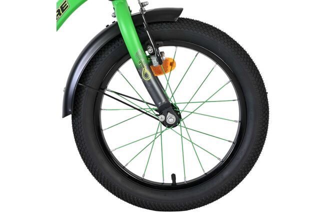 Volare Thombike Children's Bike - Boys - 16 inch - Green Gray