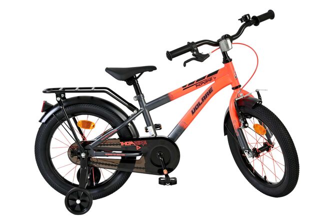 Volare Thombike Children's Bike - Boys - 16 inch - Orange Gray