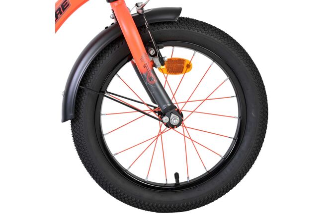 Volare Thombike Children's Bike - Boys - 16 inch - Orange Gray