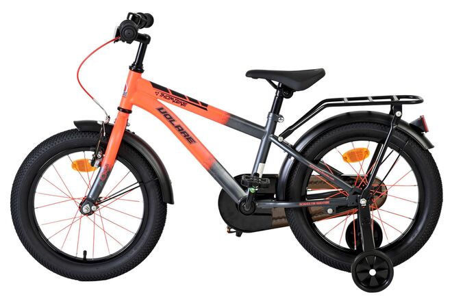 Volare Thombike Children's Bike - Boys - 16 inch - Orange Gray