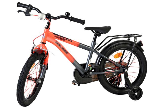 Volare Thombike Children's Bike - Boys - 16 inch - Orange Gray