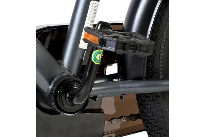 Volare Thombike Children's Bike - Boys - 16 inch - Orange Gray